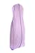 Bags for Less Light Purple Wedding Gown Travel & Storage Garment Bag Soft, Breathable, Durable, Rip & Water Resistant Material – Large Size With 10’’ Gusset – Clear Vinyl Pouch