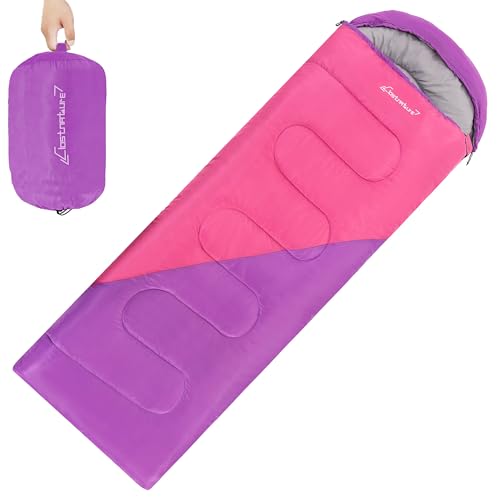 Clostnature Leichter Camping Schlafsack, 3-4 Jahreszeiten Deckenschlafsack
