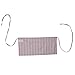 DALIX Waist Aprons Commercial Restaurant Home Bib Spun Poly Cotton Kitchen Pinstripe Pink