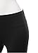 Women's Solid Cotton Spandex Boot Cut High Waisted Flare Yoga Pants Workout Casual Trousers Comfortable Flared Leggings Black XL