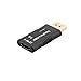 DP to HDMI, J&D Gold Plated DisplayPort to HDMI Adapter Converter - Male to Female - Black