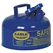 Eagle UI-20-SB 2 Gallon Blue Safety Can Type 1