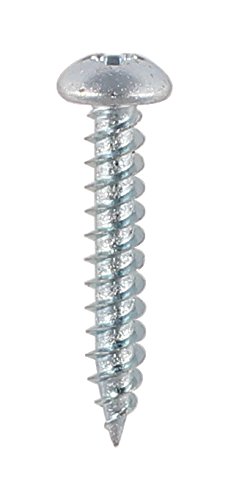 TIMCO PZ2 Round BZP Twin Woodscrews - 8 x 2 - Zinc Plated - Box of 200 โ image 1