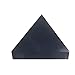 Pyramid Black Obsidian Carved Stone Rock 1 by uMuseum