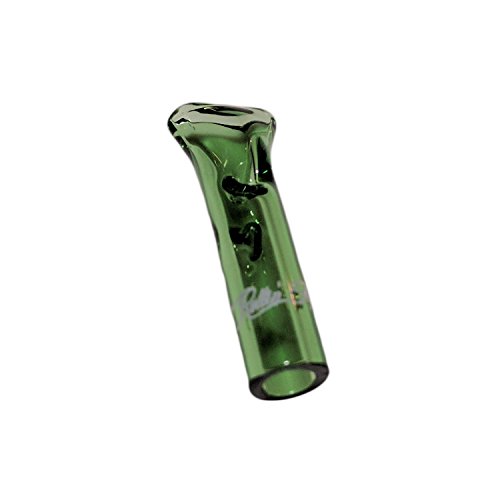 3 Rollintips Green Glass Blunt Filter Tips For Hand Rolled Cigarettes