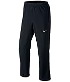 NIKE Mens Mesh Inset Solid Casual Pants