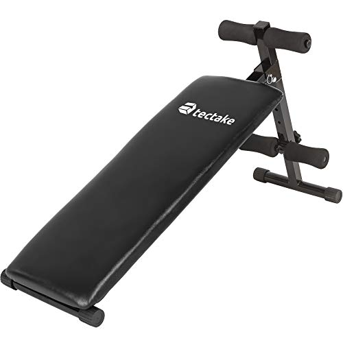 TecTake SIT UP BENCH ABDOMINAL 120 cm x 33 cm x 63 cm CRUNCH AB EXERCISER HOME GYM TRAINING MACHINE