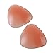 GOEGE Waterproof Silicone Triangle Push-Up Breast Pads – Enhancing Swimsuit & Bra Confidence, Available in Transparent & Nude