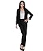 Women's 2 Piece Business Work Suit Set One Button Suit Jacket Blazer and Pant