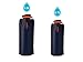 Vapur Flexible, Collapsible Wide Mouth Anti-Bottle with Detachable Carabiner, Convenient, Portable Hydration for Travel and Outdoor Adventures, 34 Ounce, Night Blue, Pack of 1