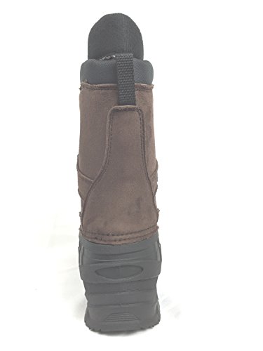 LABO Men's Brown10" Winter Snow Hunting Boots Shoes Waterproof Insulated 108 BROWN-10 - Thumbnail 5
