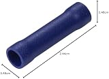 GTSE 100x Blue 4.0mm Butt Connectors - Pre-insulated Crimp Terminals Wire view 3