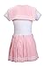 Littleforbig Cotton Romper Onesie Pajamas Bodysuit - Magical Onesie Skirt Set Pink 3XL