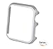 Apple Watch Case Aluminum,UniqueKay iWatch Aluminum Protective Shell Bumper Cases Covers for Apple iWatch All Models (42mm Silver)