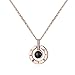 Filluck I Love You Necklace 100 Languages Tiny Pendant Necklaces for Women Projection Love Memory Necklace Best Gift for Her