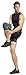 Alvada Knee Sleeve Compression Knee Brace Support Ideal for Sports Joint Pain, Medium