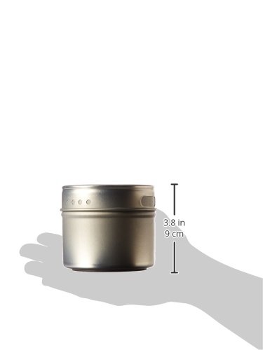 Kamenstein Magnetic Multi-Purpose Spice Storage Tins, Set of 3