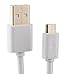 Nest Cam & Dropcam USB Power Cable in White – 16.5ft (5m) w/Gold Plated Plugs – Durable 2.0 A Male USB to Micro-USB Connections, Offered Exclusively by Dropcases Dropcases