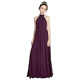 TAISHAN Chiffon Junior Bridesmaid Dress for Teens