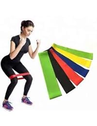 Resistance Bands Set Exercise Bands - Workout Bands Stretch Bands - Light Medium Heavy Loop Bands Kit for Legs Butt Glutes Yoga Crossfit Fitness Physical Therapy Home Equipment Training for Women Men