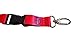 Lanyard Keychain - Compatible with Jeep JK Wrangler - Colors: Black, Pink, Purple, Red, White, Blue (Pink)