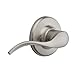 Kwikset Balboa Hall/Closet Lever in Satin Nickel