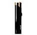 Aomai Slim Metal Jet Torch Flame Lighter Grinding Flint Butane Gas Windproof Cigarette Lighter - Black