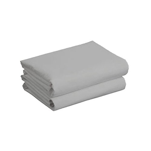 Cuddles Collection Cot Jersey Sheets (Grey, 2 Pack)