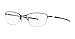 Oakley Men's Ox5120 Lizard 2 Titanium Rectangular Prescription Eyeglass Frames, Satin Black/Clear, 54 mm