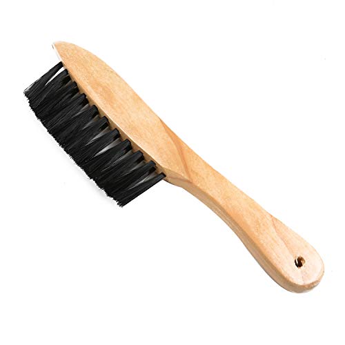 Monrocco 9 Inch Soild Wooden Billiard Pool Table and Rail Brush Set Cleaning Tools Accessory for Cleaning Billiards Table - Thumbnail 2