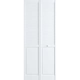 Classic Louver/Panel Bifold, White, 36" x 80" x