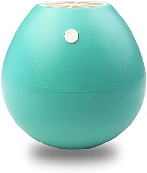 SIXONE 400ml Ultrasonic Cool Mist Humidifier Grapefruit Design Travel Mini Humidifier, USB Powered Personal Portable Humidifiers Diffuser with AUTO Shut-off for Home Office Bedroom Best Gift
