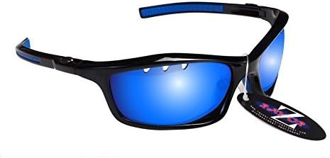 RayZor Professional Golf Sunglasses for Men and Women Lightweight Sports Wrap Eyewear. UV400 Outdoor Glasses. Anti Glare, Shatterproof
