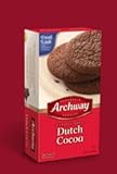 Archway Home Style Cookies, Dutch Cocoa, Original, 8.75oz, (pack of 2)