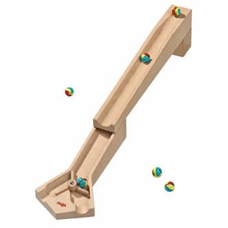 HABA Left Right Track - Marble Ball Track Accessory (Made in Germany)