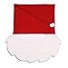 Valery Madelyn 2 Pack Santa Claus Christmas Chair Covers, Chair Back Covers for Dinning or Kitchen Decorations