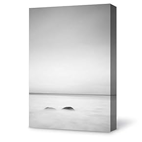 Canvas Wall Art for Living Room,Bedroom Home Artwork Paintings Coast and Horizon Ready to Hang - 12x18 inches