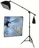 StudioFX 400W Continuous Lighting Hairlight Boom Stand Set
