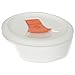 Corningware FM-22-VPC 20oz Orange Round Soup Mug Pop-Ins Vented Lid (4-Pack)