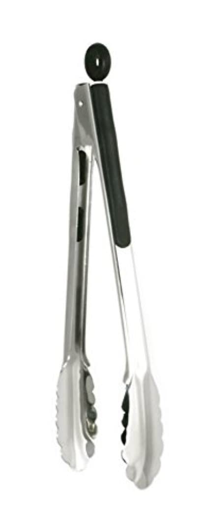 Zodiac 98662 Tongs Stainless Steel Black Handle 30 cm/12"