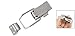 uxcell Box Chest Spring Loaded Stainless Steel Draw Toggle Latch