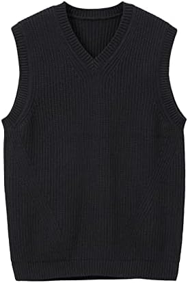 Amazon.com: Kinkia Women's V-Neck Sweater Vest Oversized Solid