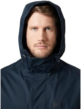 Hombres Chaqueta impermeable Vancouver, Azul Marino, S