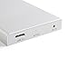 {UASP & SATA III Support} JSVER USB 3.0 External Hard Drive Enclosure Case for 2.5 Inch HDD/SSD,Aaluminum Tool Free