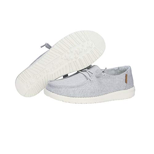 hey dude light grey womens