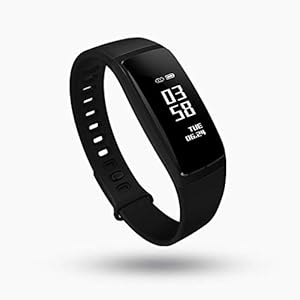 Fitness Tracker Hr, Calorie Counter Waterdicht Smart Horloge Met Hartslag Bloeddruk Stappenteller Voor Kinderen Vrouwen…