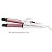 VAV 2 in 1 Hair Straightening & Curling Flat Iron fast heating Ceramic barrel wand Dual Voltage Auto Shut Off
