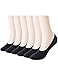 Mens No Show Socks 6 Pack Casual Low Cut Thin Loafers Non Slip Boat Liners
