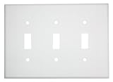 Leviton 80511-W 3-Gang Toggle Device Switch