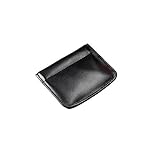 Winn Napa Leather Facile Frame Coin Purse. Black, Blue, Gold, Green, Purple & Red